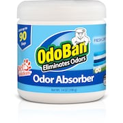 ODOBAN Solid Odor Absorber, 14 Oz, Fresh Linen Scent 9735C61-14Z12